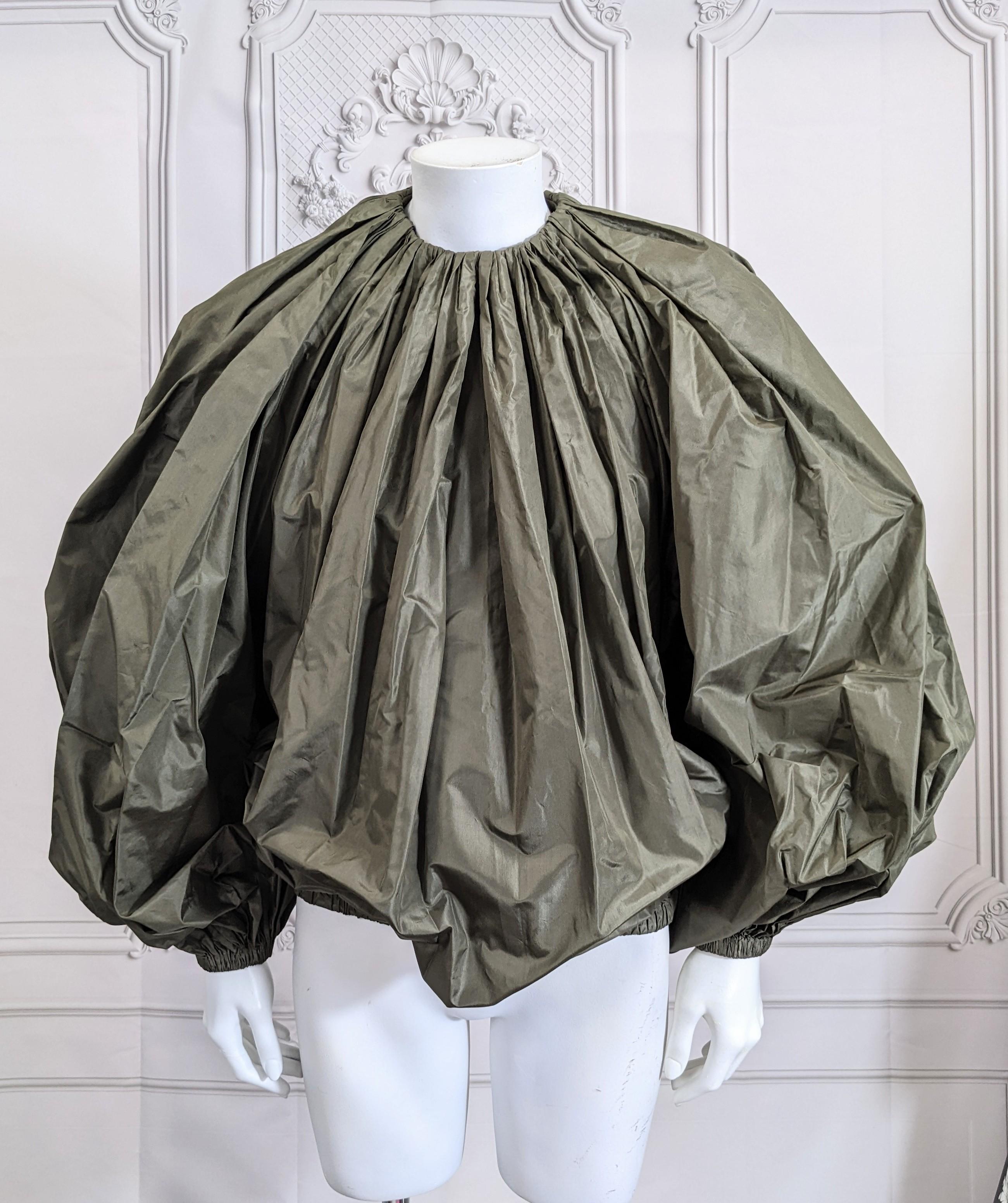 Alber Elbaz for Yves Saint Laurent Paper Silk Taffeta Blouse, A/H 2000 For Sale 3