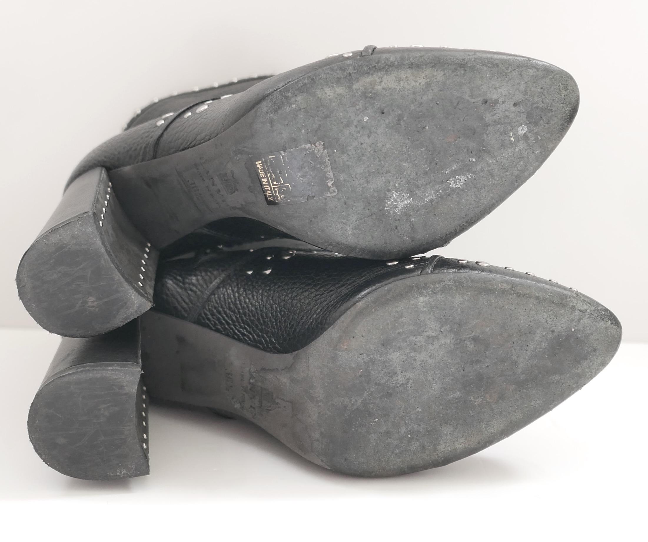 Botines con tachuelas Alber Elbaz x Lanvin Resort 2016 en venta 1
