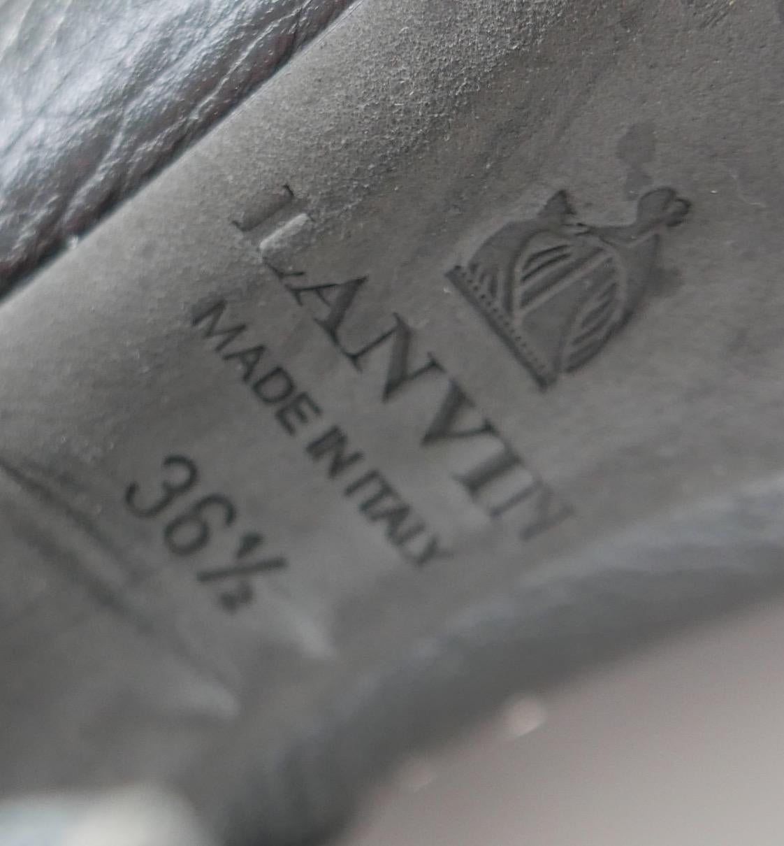 Botines con tachuelas Alber Elbaz x Lanvin Resort 2016 en venta 2