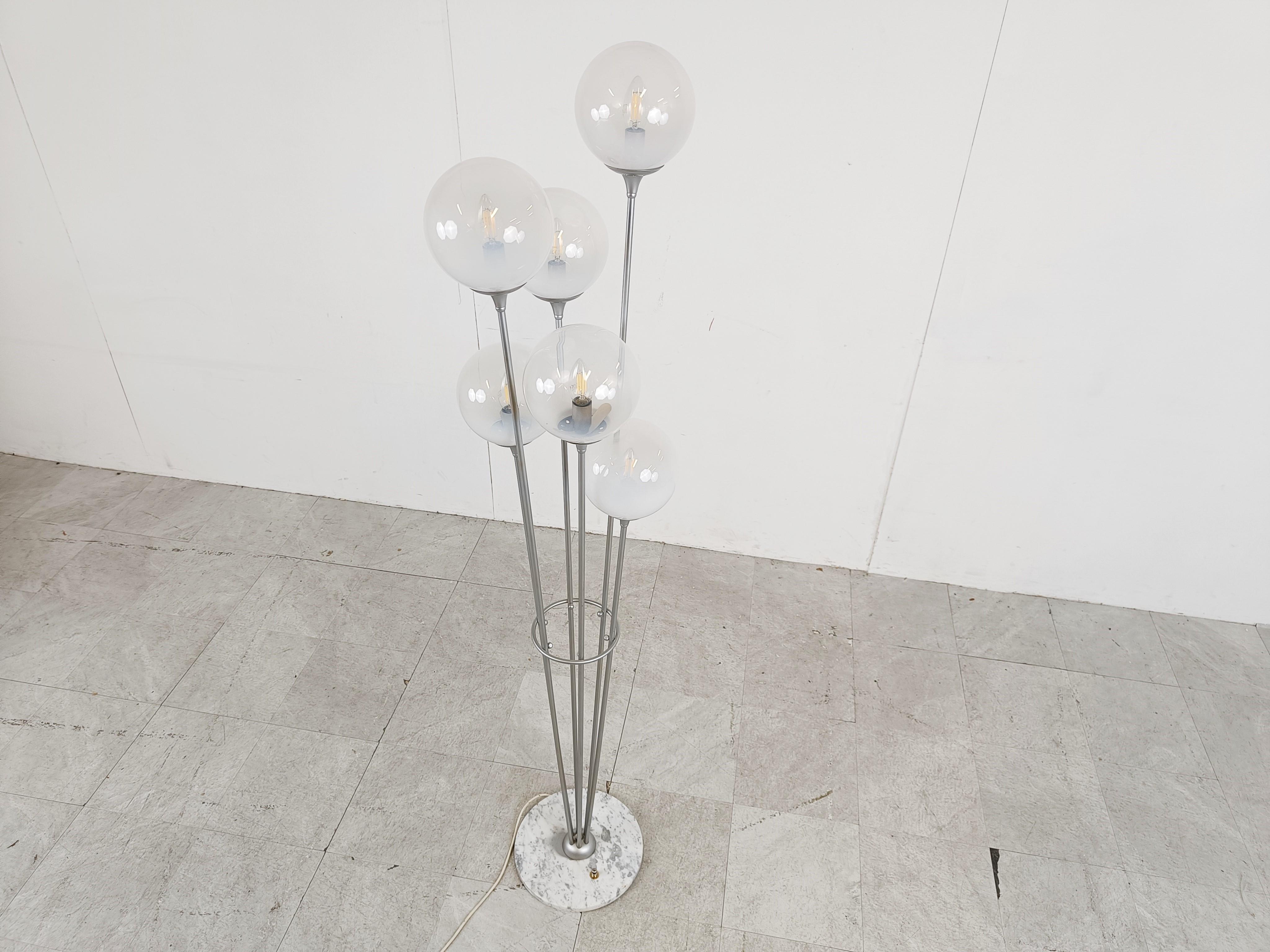 Mid-Century Modern Alberello Floor Lamp by Stilnovo, 1960s, Italy