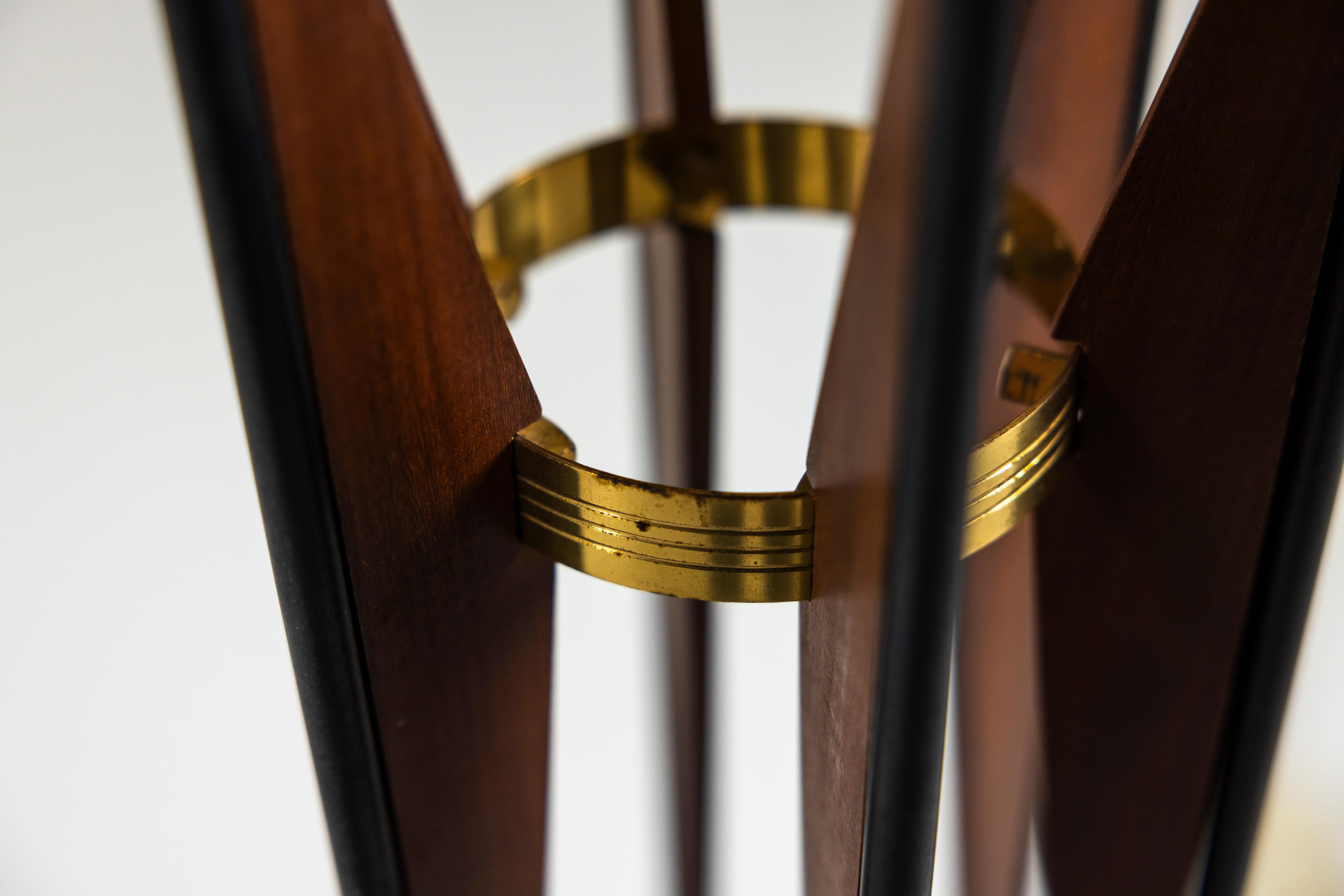 Alberello Floor Lamp with Brass and Marble by Stilnovo, Italy 1960s 6