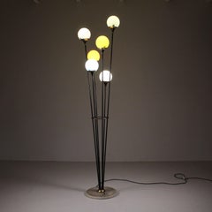 Alberello Stilnovo with colored glass diffursers