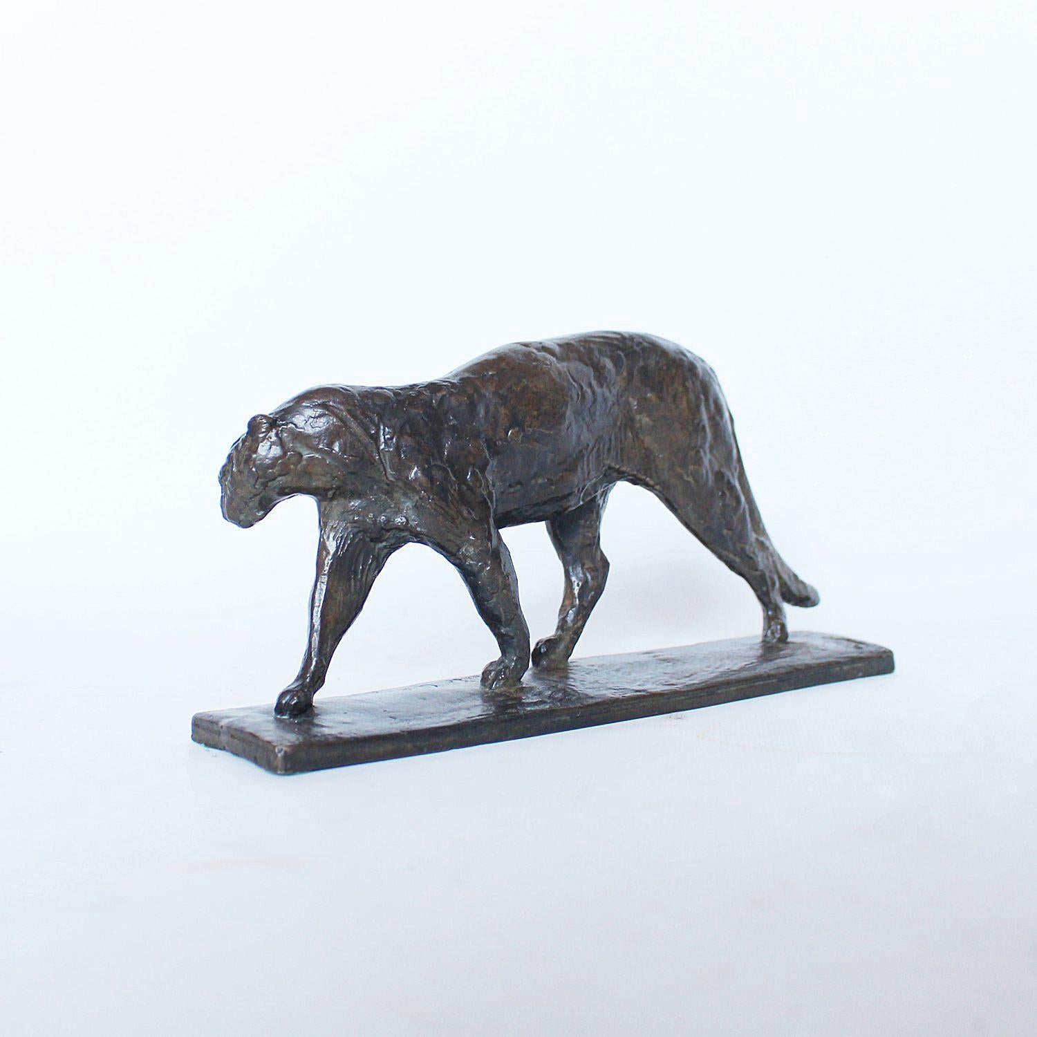 Belgian Alberic Collin Art Deco Prowling Panther