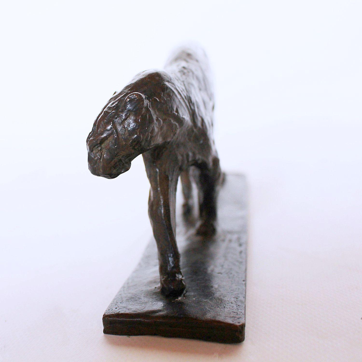Bronze Alberic Collin Art Deco Prowling Panther