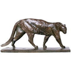 Alberic Collin Art Deco Prowling Panther