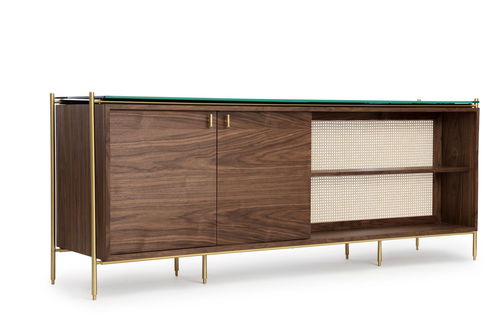 Mid-Century Modern Albers Credenza For Sale