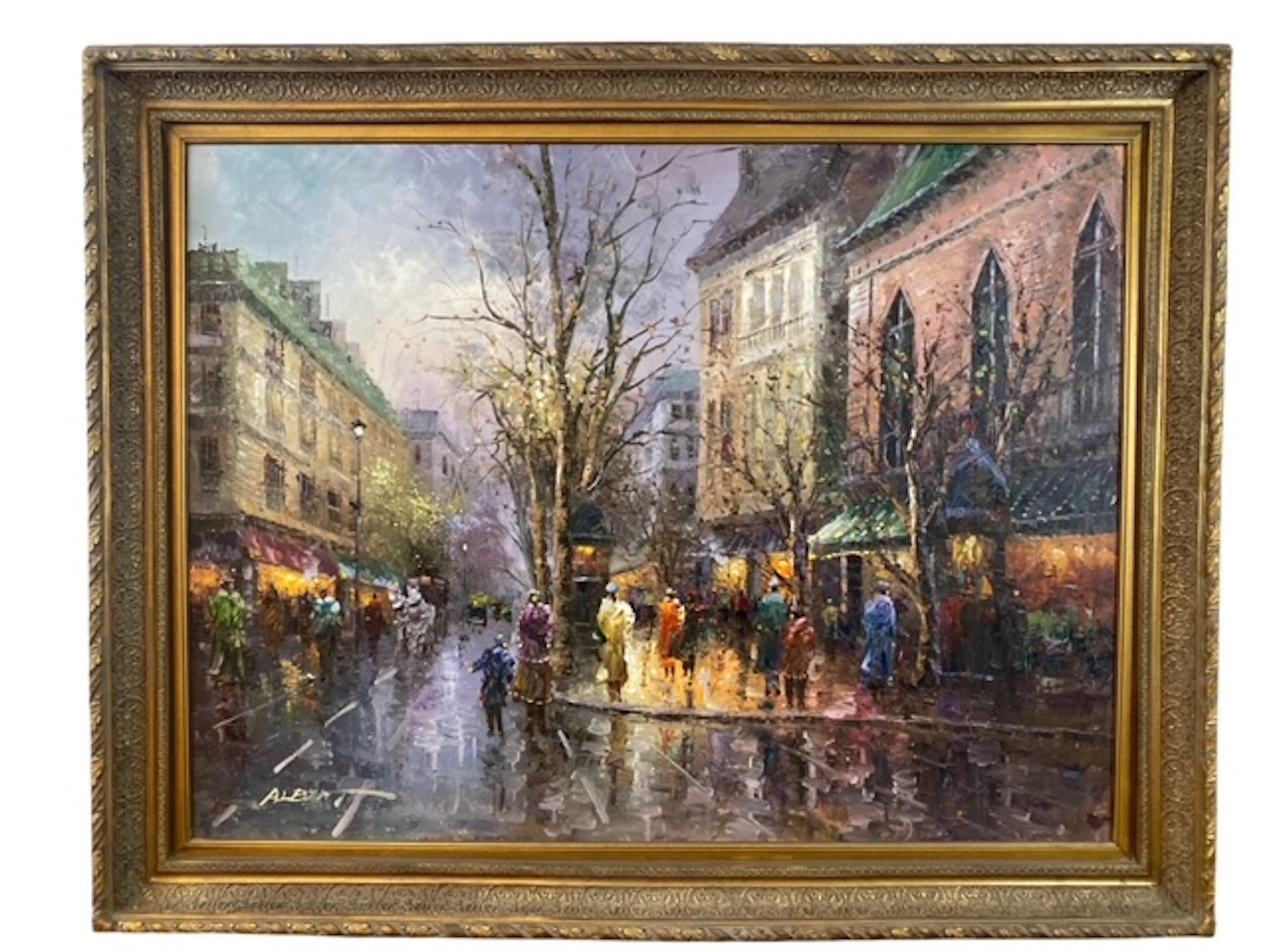 Albert Rainy Day In London For Sale At 1stDibs