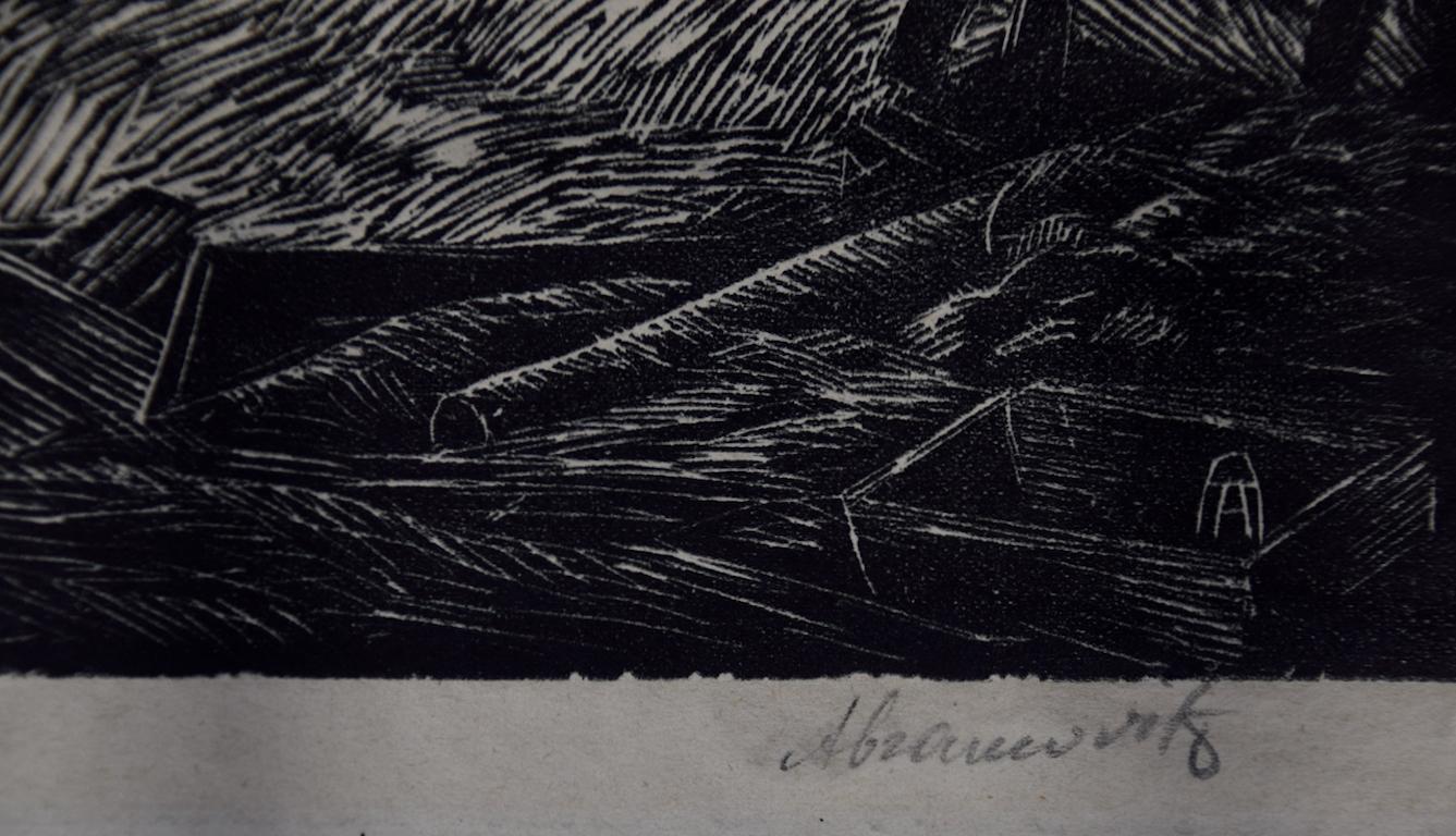 engraving vs woodcut