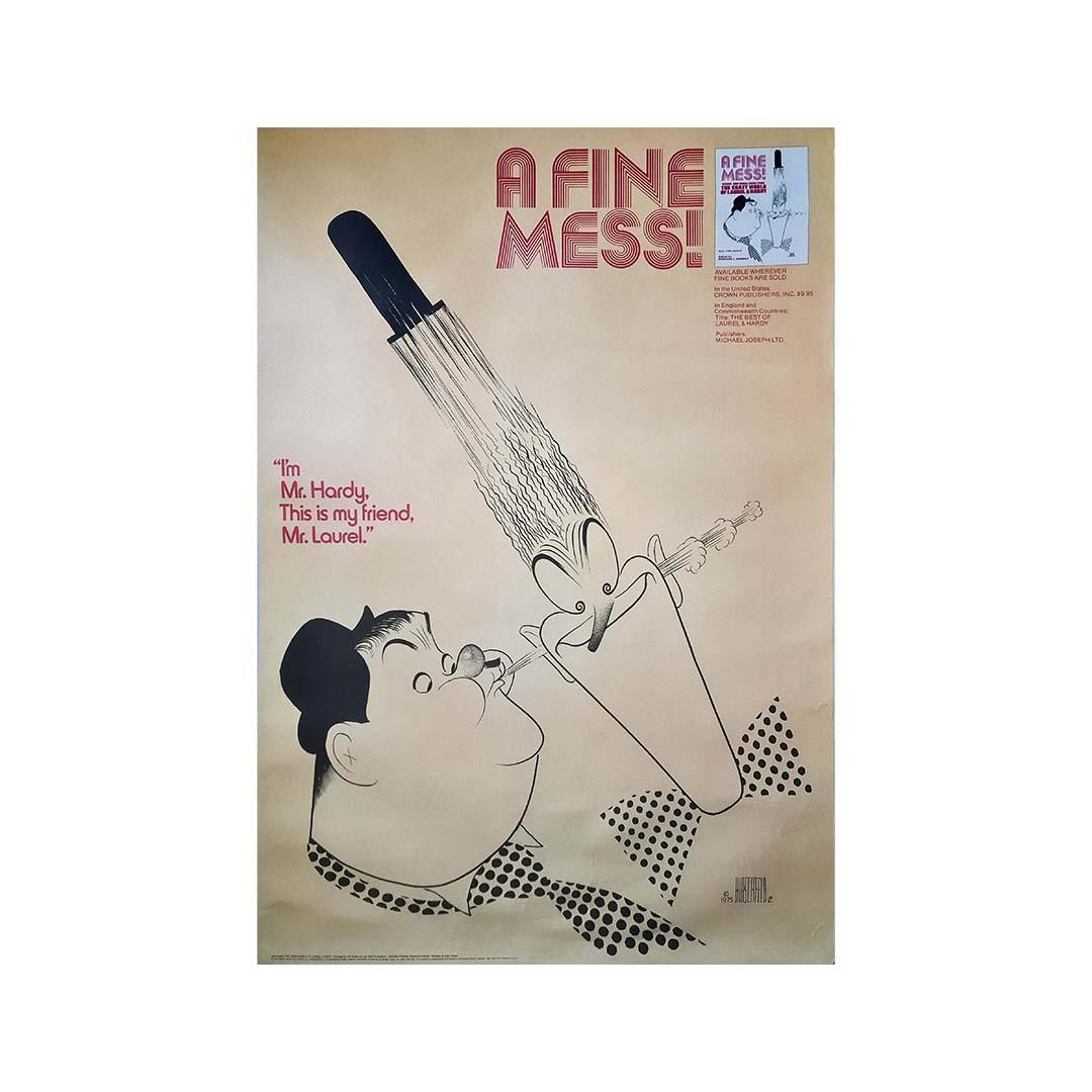 Affiche originale de 1975 « A Fine Mess! The Crazy World de Laurel & Hardy en vente 2