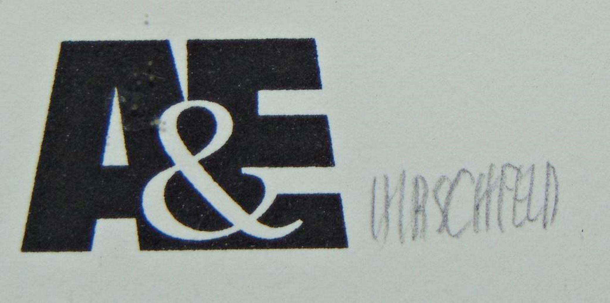 A & E-Biographie zum 10-jährigen Bestehen (Moderne), Print, von Albert Al Hirschfeld
