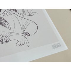 Al Hirschfeld "American Popular Song: Great Songwriters" Etching C.1983