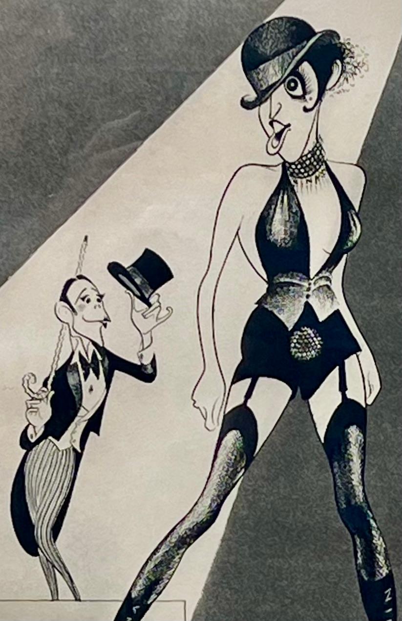 CABARET Film Liza Minnelli Joel Grey Broadway Academy Tony Award Musical 12/150 - Print by Albert Al Hirschfeld