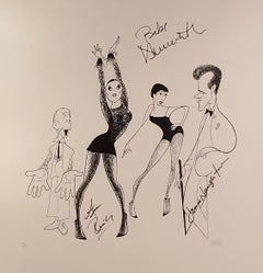 Premio Tony del musical de Broadway "Chicago" firmado por Ann Reinking y Bebe Neuwirth