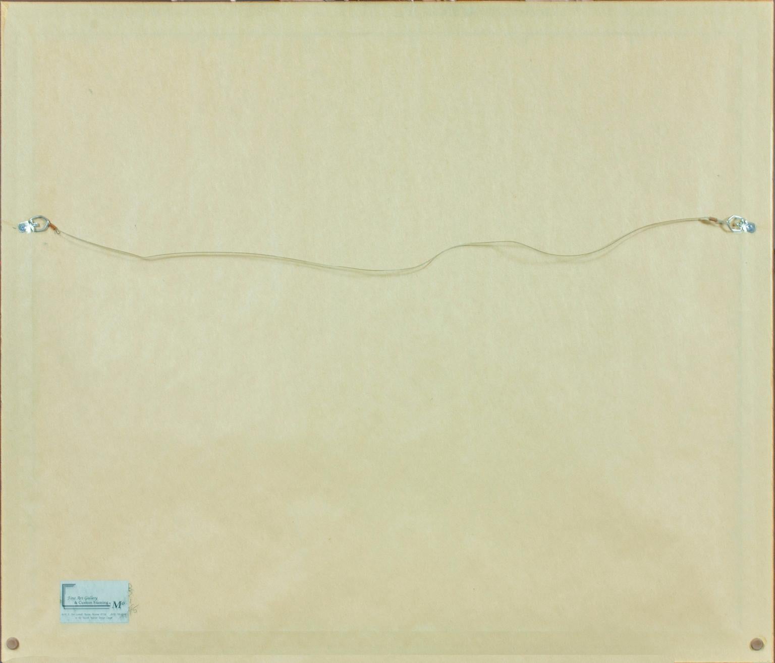 Lithographie originale « Cultural Season '84 » d'Al Hirschfeld. Signé à la main. - Beige Figurative Print par Albert Al Hirschfeld