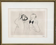Frank Sinatra and Luciano Pavarotti
