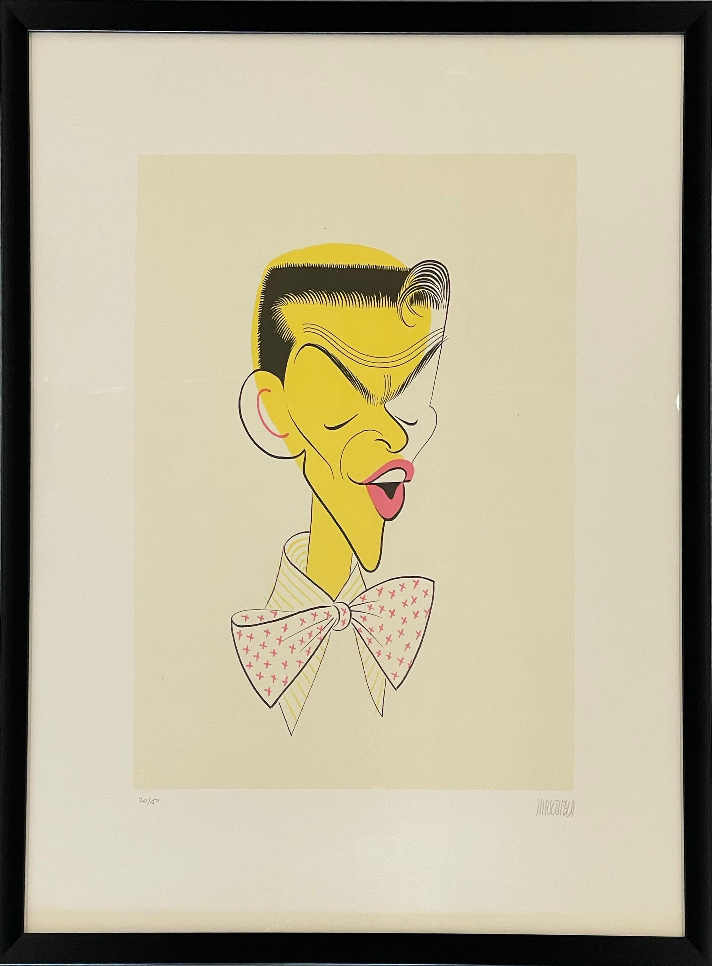 Frank Sinatra - Print by Albert Al Hirschfeld