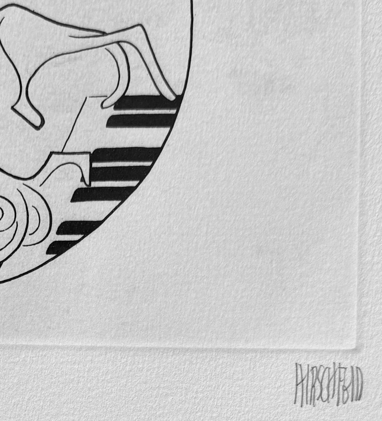 George & Ira Gershwin Songwriters Tony Emmy Oscar Grammy Awards Broadway Musical - Print by Albert Al Hirschfeld