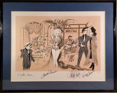 "Guys and Dolls" Broadway Musical Tony Awards Signed Nathan Lane & Faith Prince
