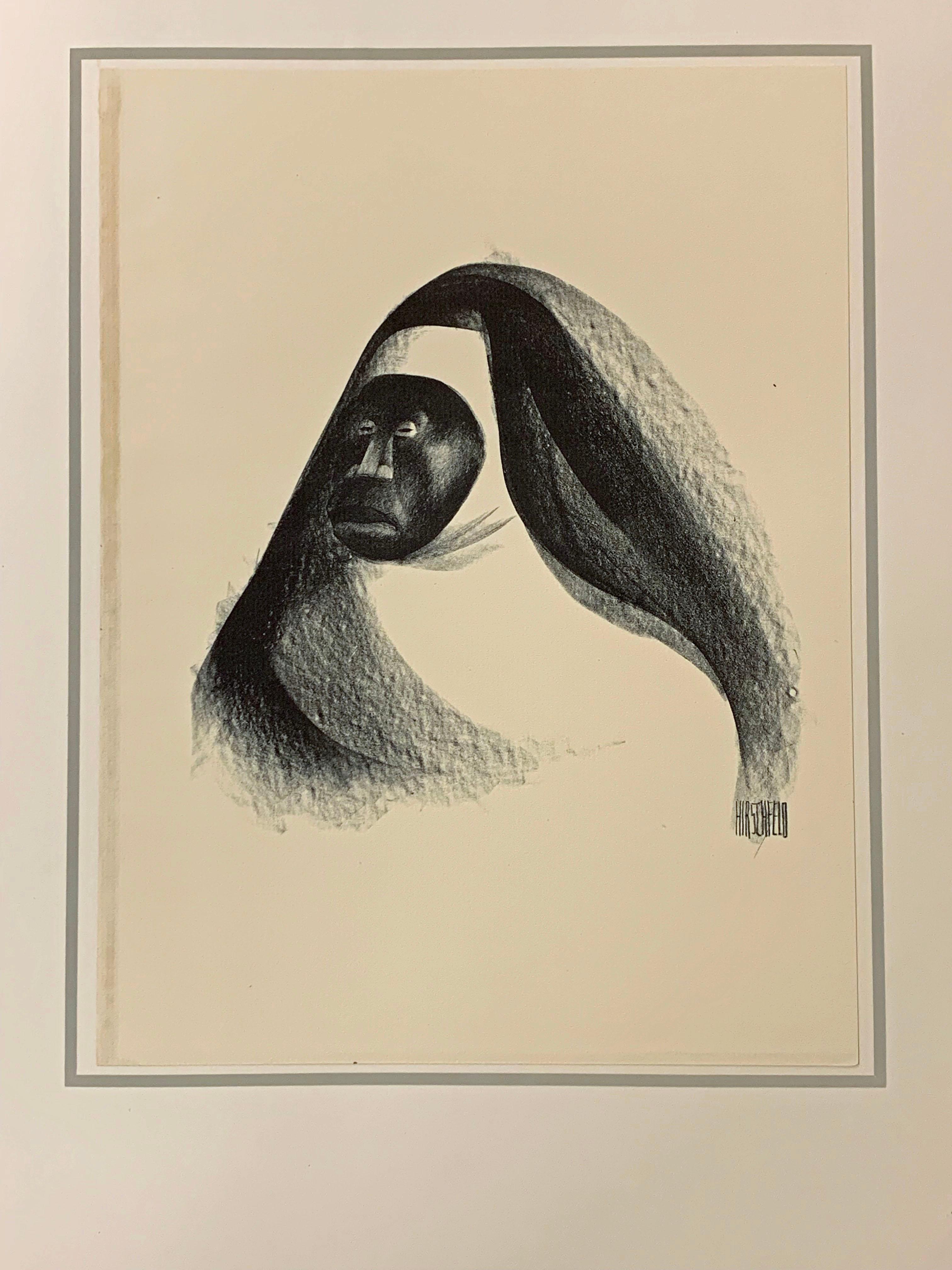 HARLEM AS SEEN BY HIRSCHFELD - Print by Albert Al Hirschfeld