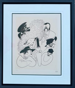 Hollywood Stars 20th Century Litho - K. Hepburn, J. Wayne, S. Davis. J. Garland