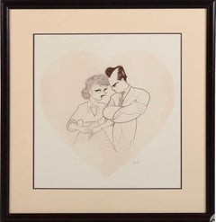 "I Love Lucy" Lucille Ball Desi Arnaz TV Comedy Legends Emmy Awards Litho Emmys