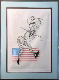 James Cagney (Yankee Doodle Dandy), Caricature by Al Hirschfeld