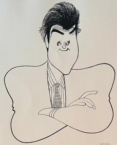 Jay Leno NBC Tonight Talk Show Host Emmy Award Time Magazine Cover Caricature