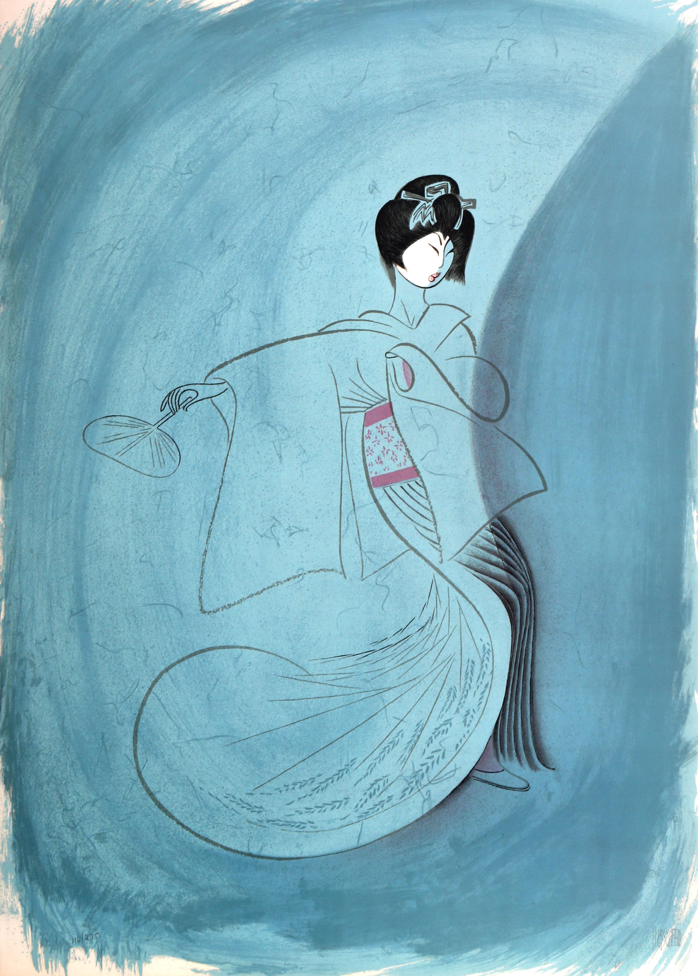 Kabuki Kyo von Al Hirschfeld