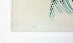 "Kochiyama" framed, hand-signed lithograph from "Kabuki Suite" by Al Hirschfeld