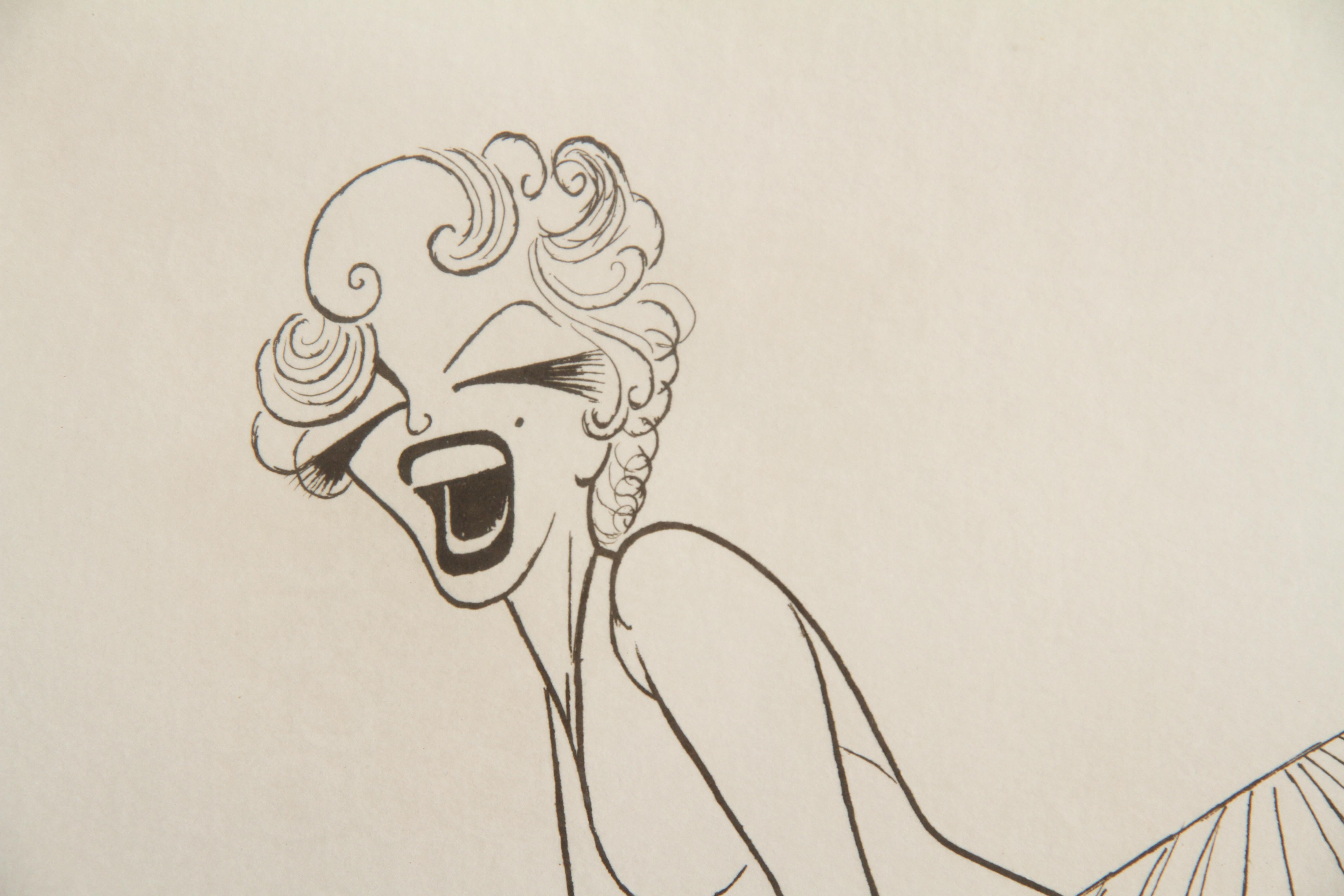 marilyn monroe caricature