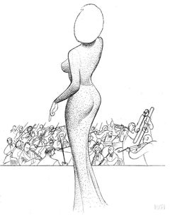 "Marilyn Monroe - Happy Birthday, Mr. President", Lithograph by Al Hirschfeld