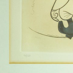 "Marx Brothers" original etching by Al Hirschfeld. Hand signed and numbered.