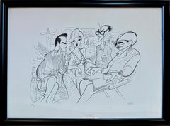 MISFITS Marilyn Monroe Clark Gabel Arthur Miller Caricature Movie Star Legends