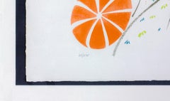 "Musume" framed, hand-signed lithograph from "Kabuki Suite" by Al Hirschfeld