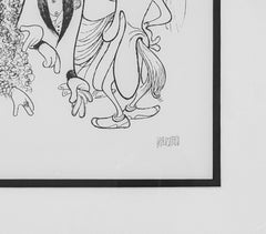 "Opening Night" (Looney Tunes), litografia autografata, tiratura di 350 esemplari, incorniciata