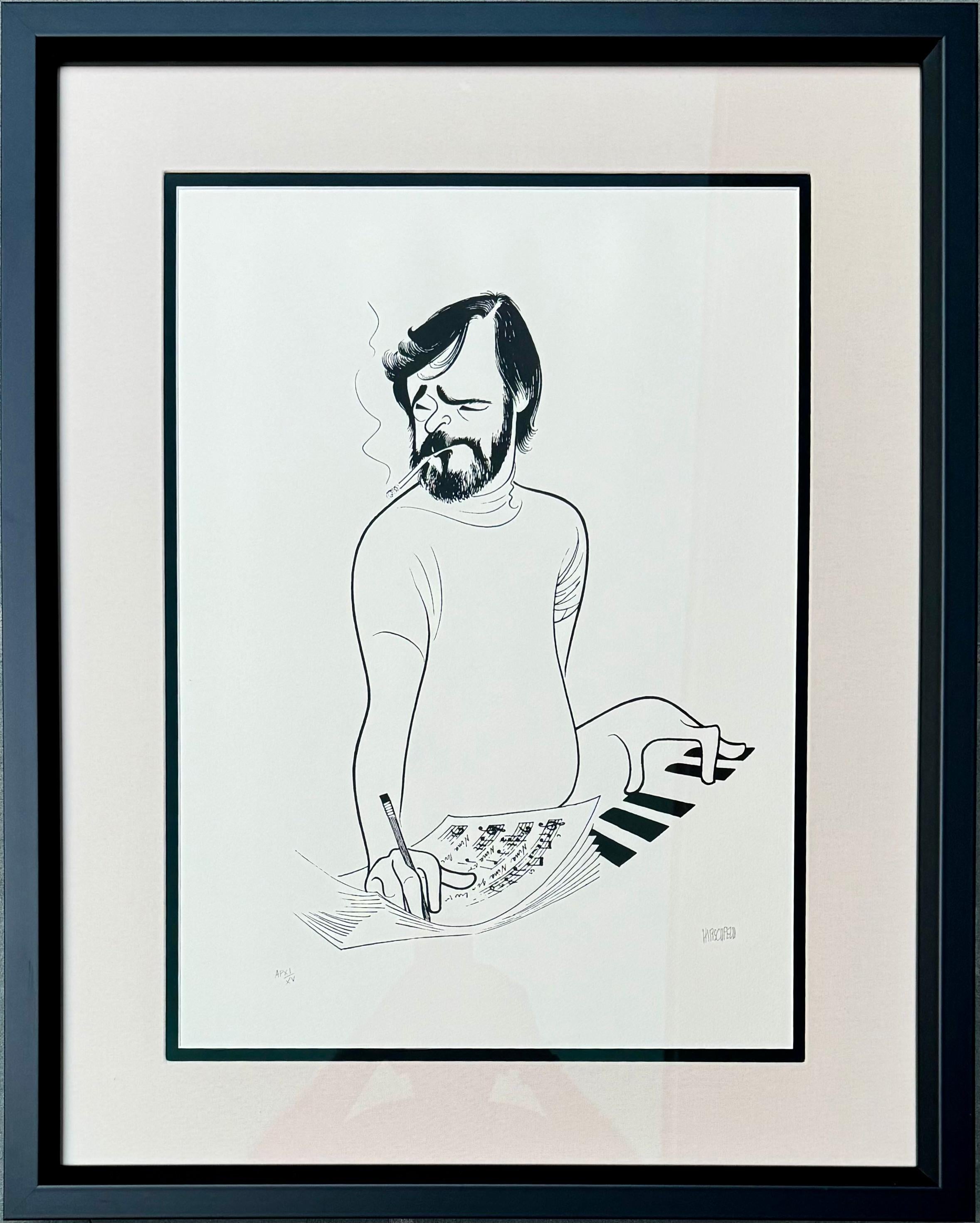 Stephen Sondheim  Tony Awards Broadway Musical Theatre NYT Published - Print by Albert Al Hirschfeld