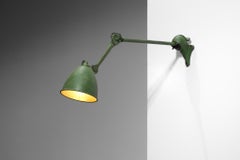 Albert Albin Gras Workshop Lamp Metal Lacquered Le Corbusier Ravel Sconce, G345