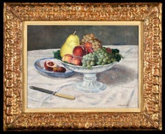 Le Dessert - Post Impressionist Still Life Oil Painting by Albert Andre