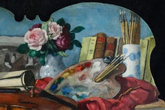 Nature Morte - L'Atelier Albert Andre - Post Impressionist Still Life by A Andre