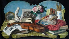 Nature Morte - L'Atelier Albert Andre - Post Impressionist Still Life by A Andre