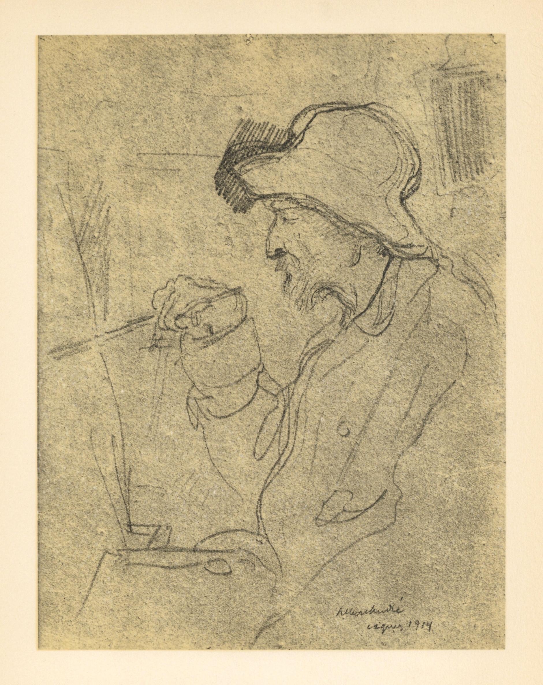 André, Porträt von Auguste Renoir, Les Lithographies de Renoir (nach) im Angebot 1