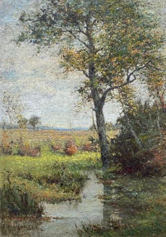“Landscape with Stream”