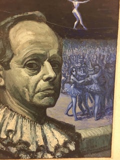 Albert Beausaert "Self portret", Signed and Dated 1965