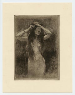 "Etude" original etching