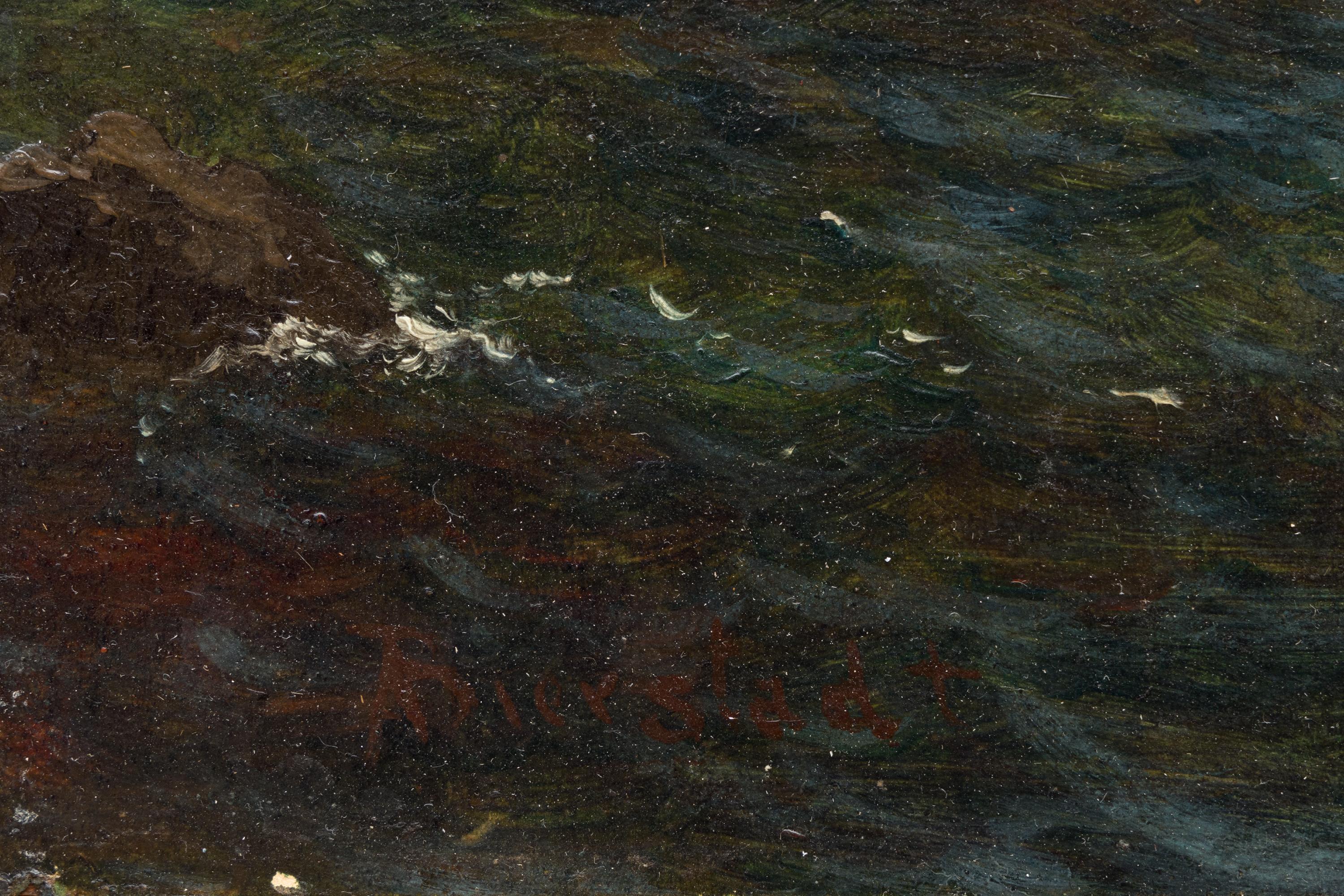 Capri - Painting Impressionismo di Albert Bierstadt