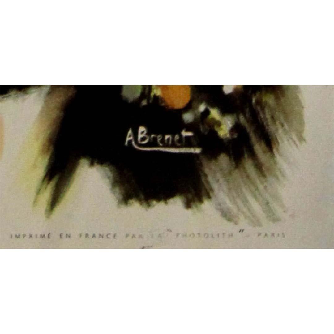 Original poster by Albert Brenet - S.A.G.A. France Maroc For Sale 2