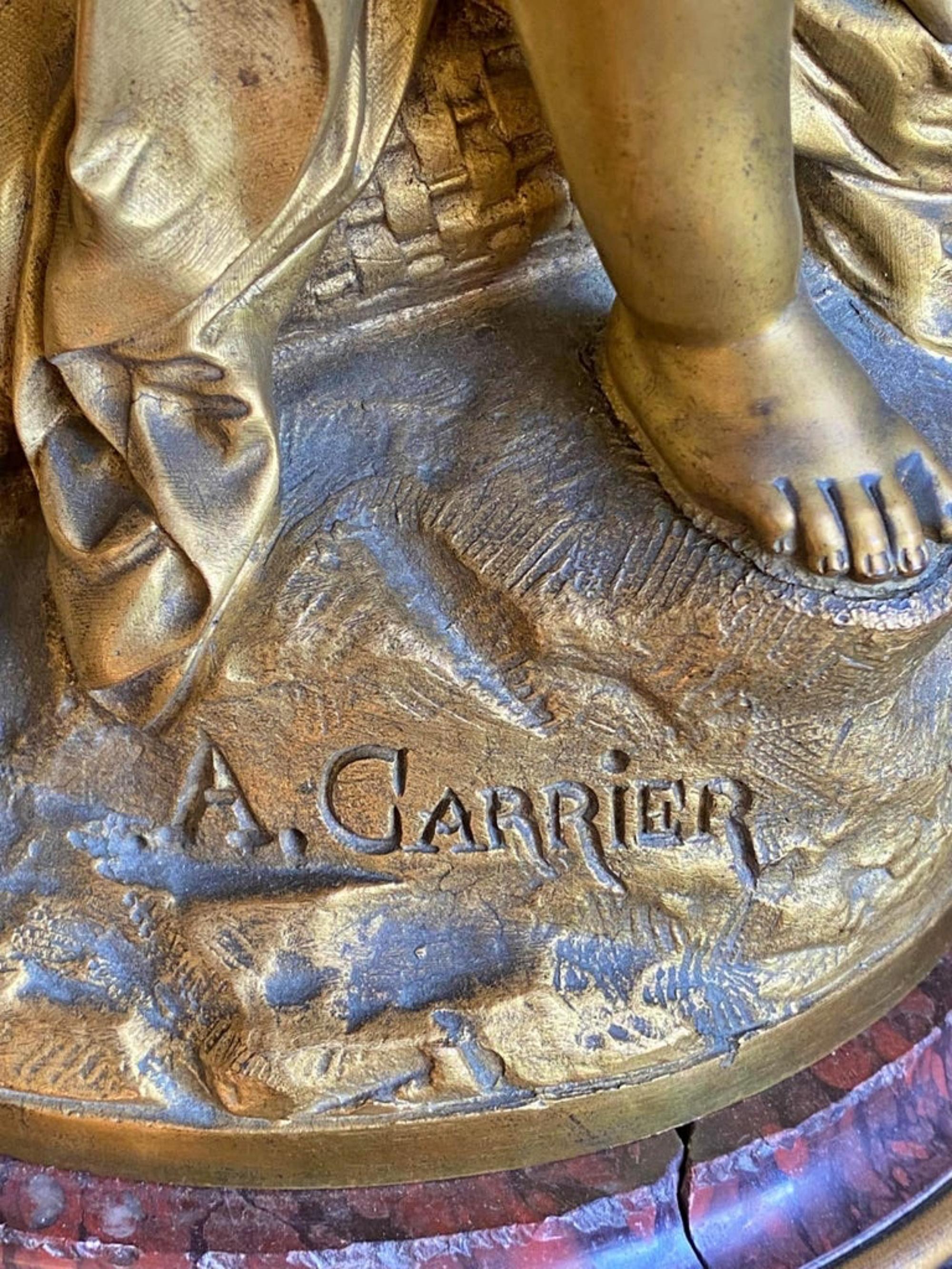 XIXe siècle Albert Carrier-Belleuse - « Allégorie » en vente