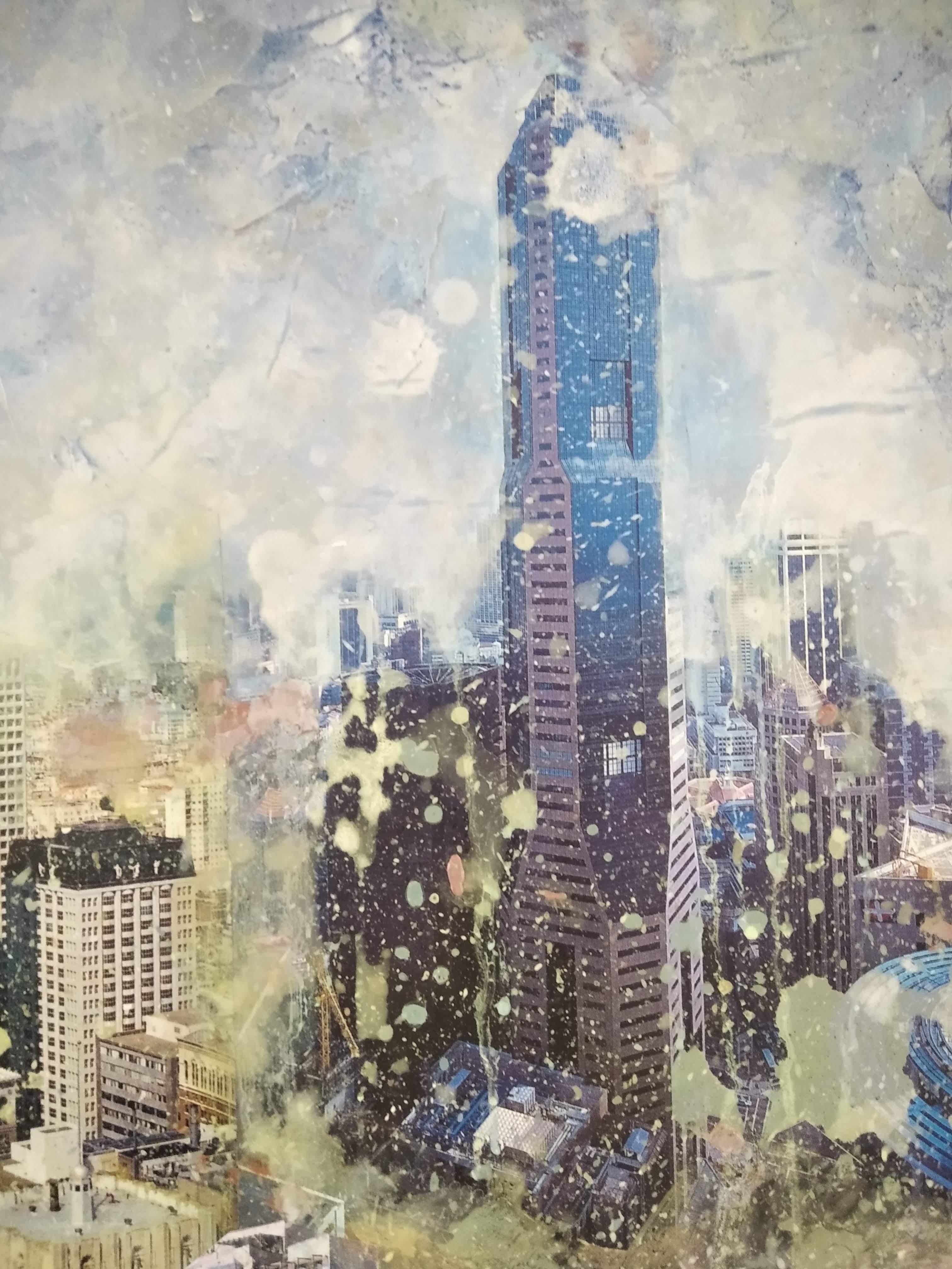 Senza titolo - Painting Astratto di Albert Castañé