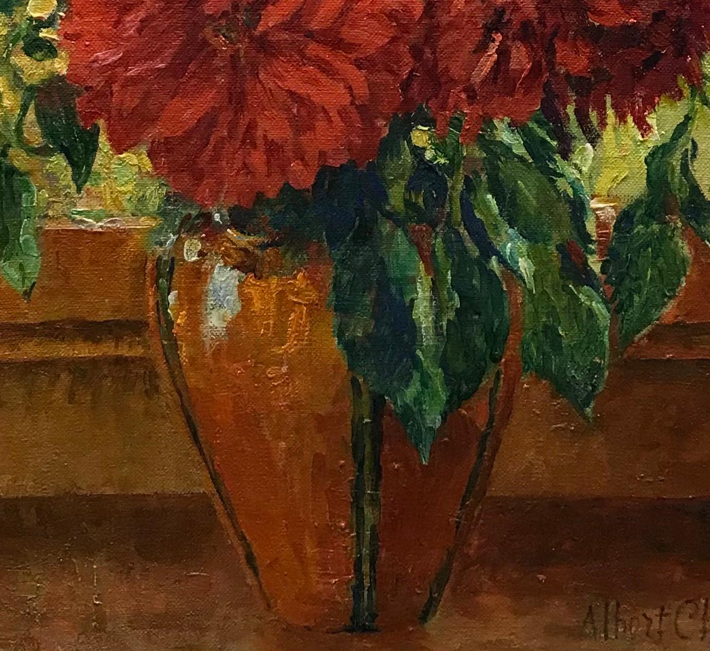 famous flower pot painting