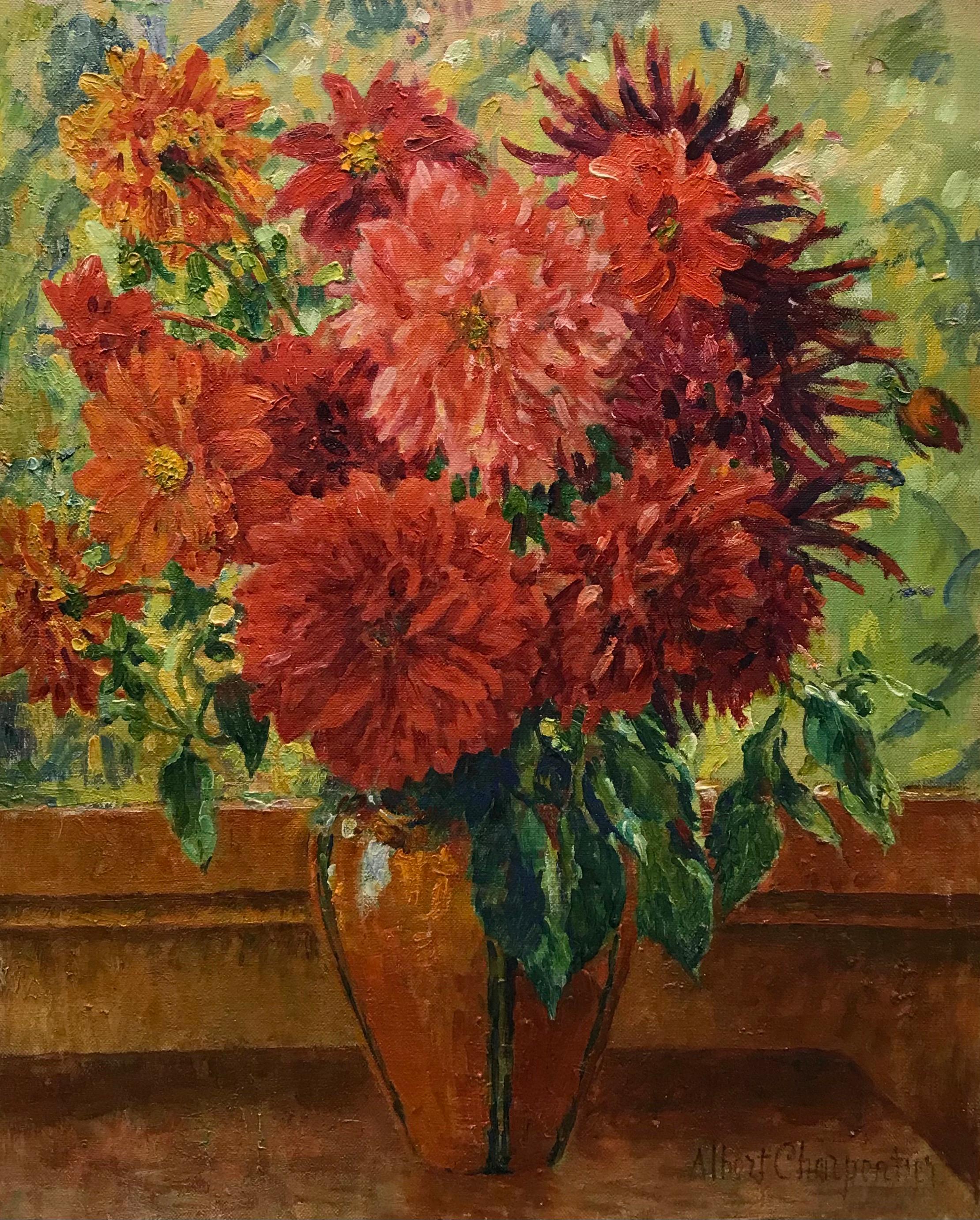 Albert Charpentier Still-Life Painting - Flower pot